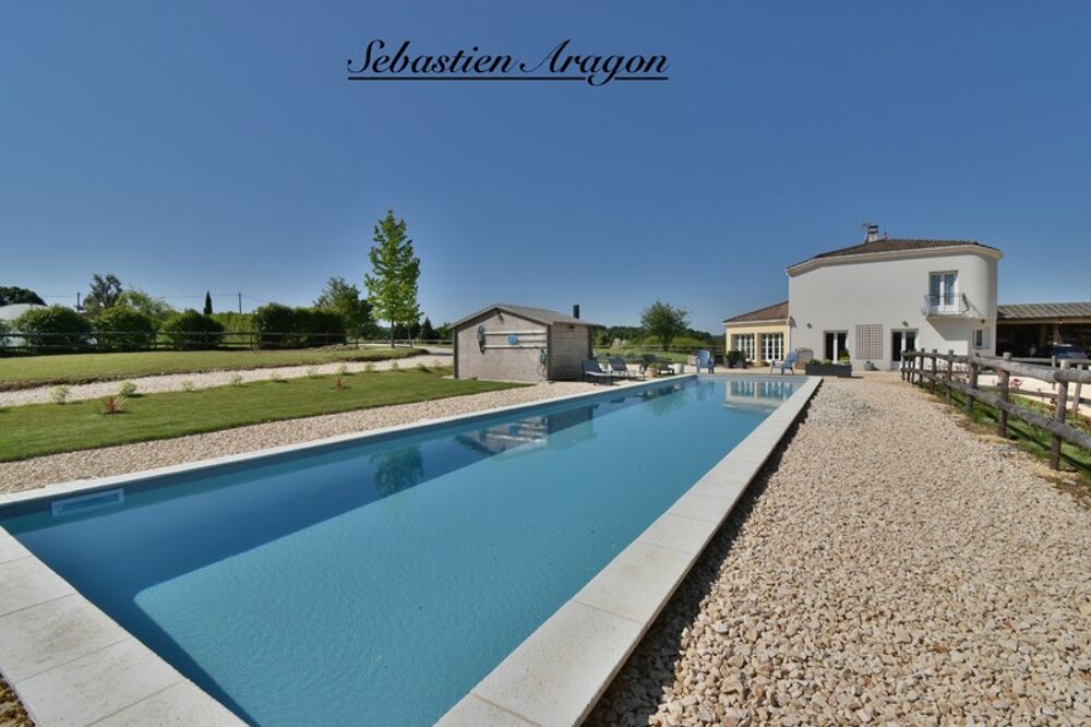 Vente Villa Villa contemporaine 250 m² – 5 chambres – 3 hectares – piscine 18 m – Villeneuve-sur-Lot (47) Villeneuve sur lot