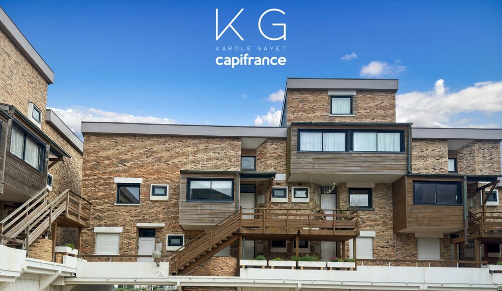 Deauville les Marinas, à vendre très bel appartement 108 m2 3 chambres avec terrasse, idéal location saisonnière