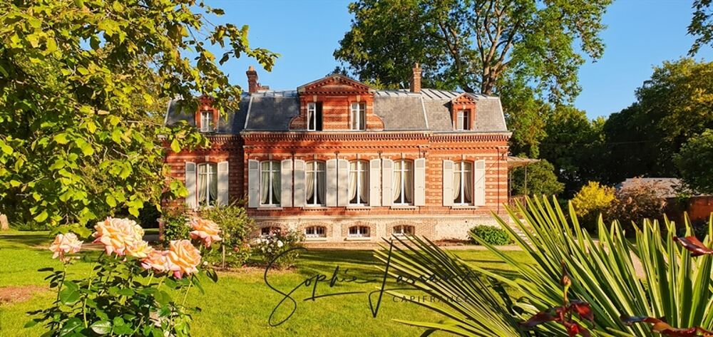 Demeure de caractère à vendre à Bézu-Saint-Éloi  9 pièces, 5 chambres, parc de près de 6 000 m² avec maison d'amis et espace bi