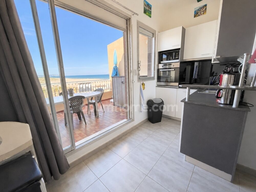 Appartement rénové avec terrasse panoramique vue mer et Sète - MARSEILLAN (34)