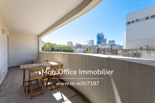 Vente Appartement Référence : 7187-RVF. - EXCLUSIVITE - Joli T3 Résidence récente avec Terrasse et Parking Marseille 3