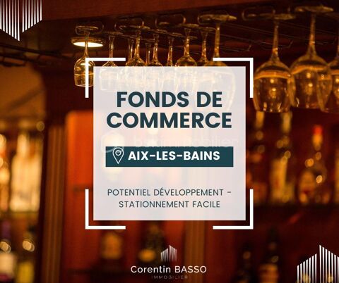   BAR-CAFÉ - Hyper centre Aix les Bains - Licence IV 