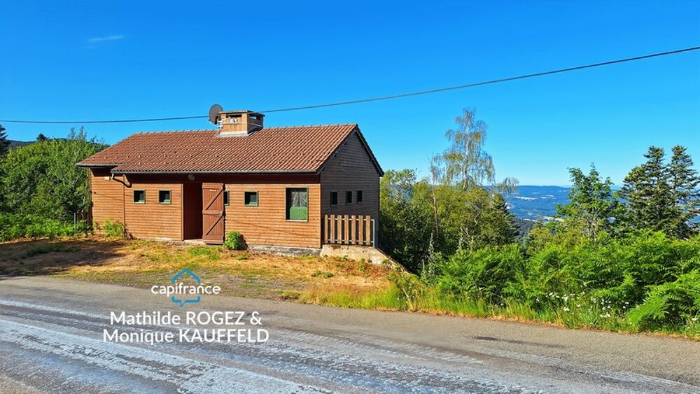 Vente Maison Saint-Pierre-la-Bourlhonne – Chalet 56 m² avec vue, à 4 min du col du Béal Saint pierre la bourlhonne