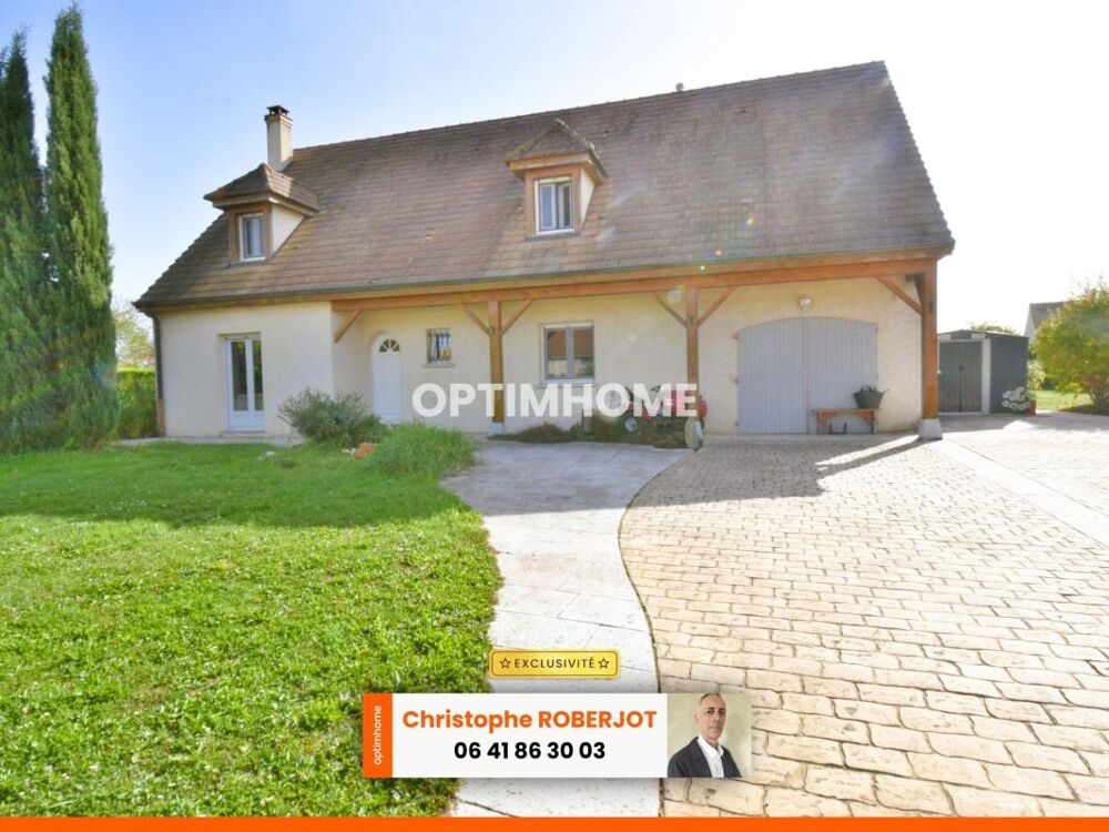 Vente Maison La quiétude aux portes de tout pour cette jolie maison de 152m2 avec 4 chambres !! Gergy