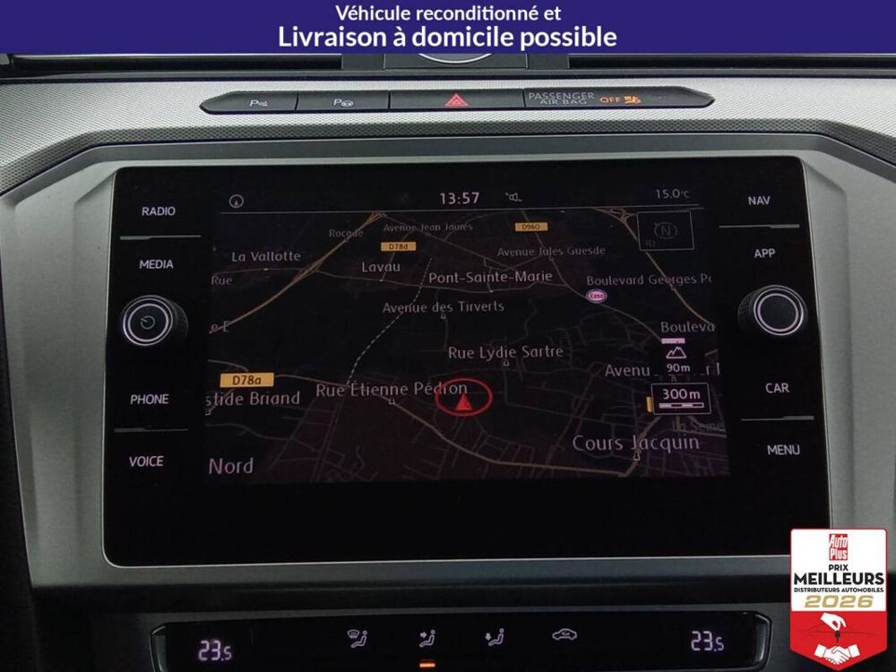 Passat 2.0 TDI 150 DSG7 Confortline +GPS +Cam&eacute;ra 2019 occasion 10150 Lavau