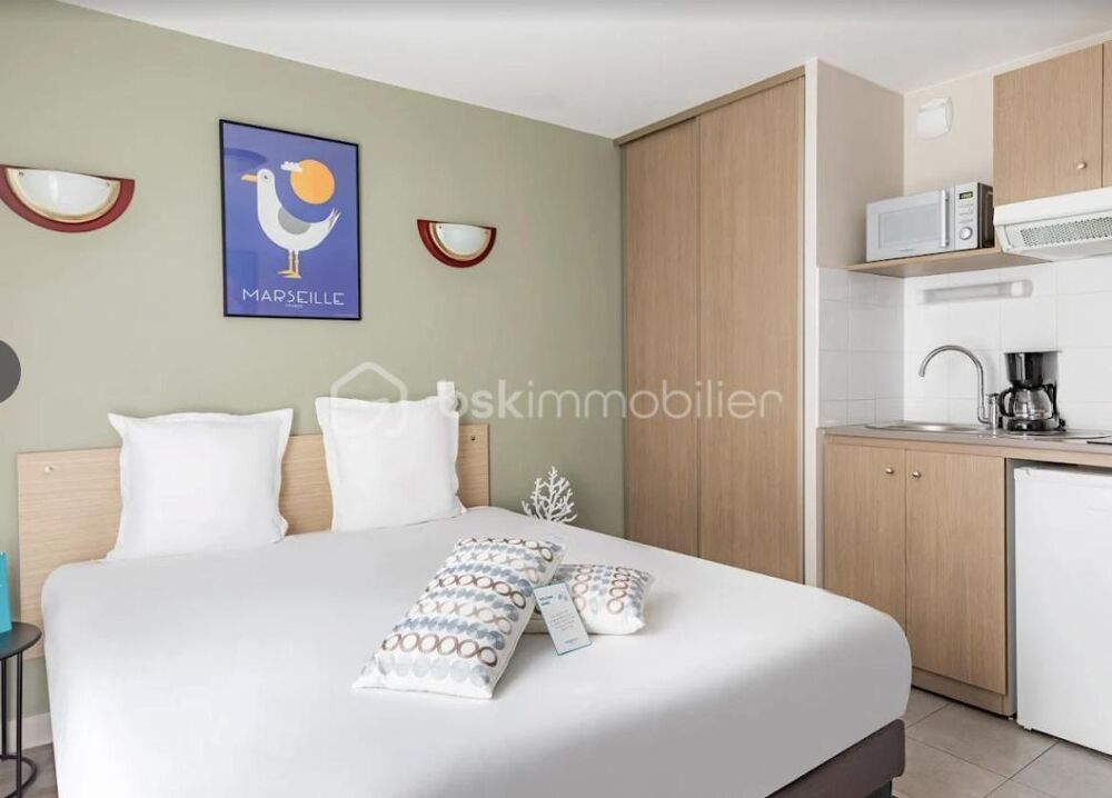 Vente Appartement Spécial investisseur - T1 meublé et parking en sous-sol en résidence d'affaire Marseille 2