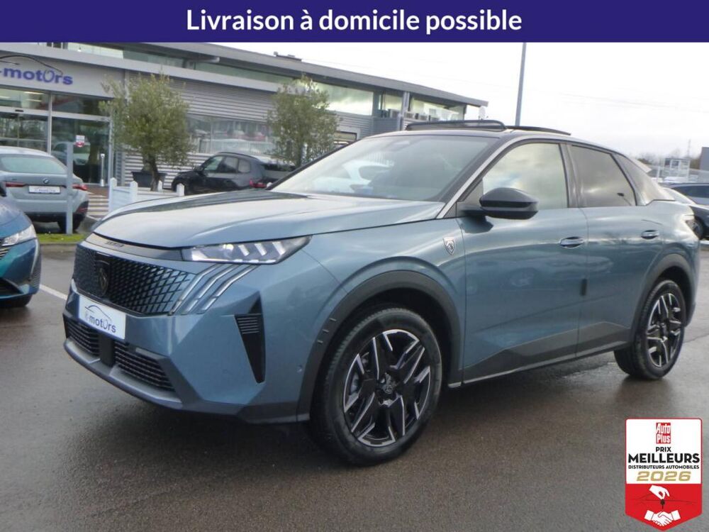 3008 Hybrid 145 e-DCS6 GT +Toit ouvrant +Pack 360&deg; 2025 occasion 10150 Lavau