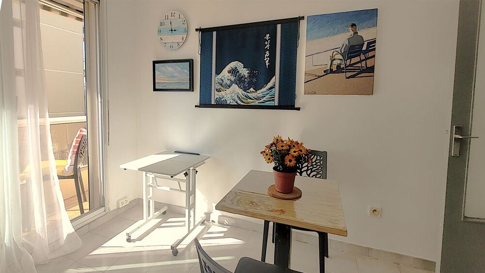 Appartement de 22m2 à louer sur Cagnes-sur-Mer