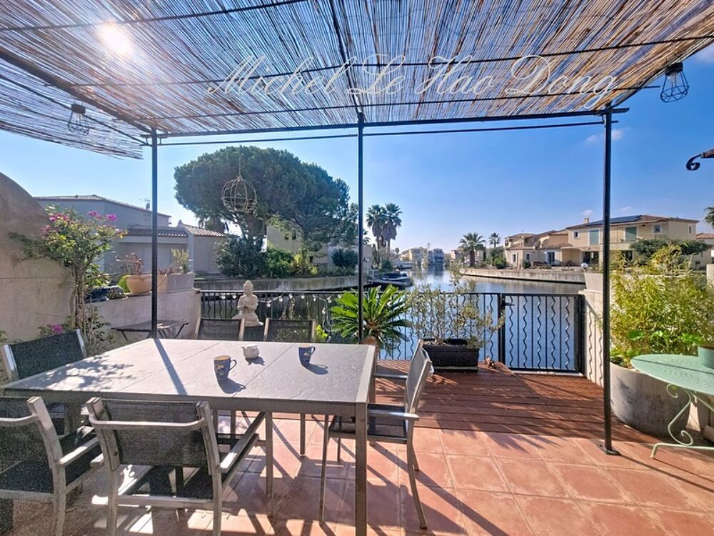Charmante marina avec 03 chambres en duplex à vendre à Aigues-Mortes (30220)