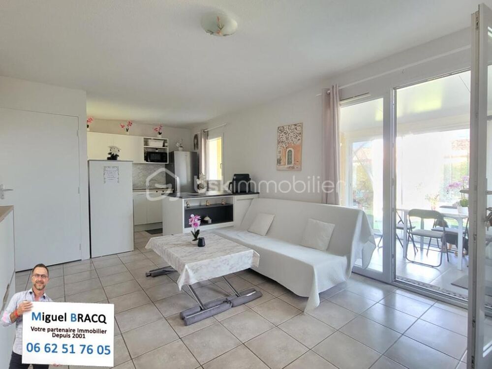 Vente Maison Pavillon T3 de 54 M² + 15 m² de vérenda + grand jardin dans une résidence sécurisée avec pisicine, entre Colombiers et Béziers Colombiers