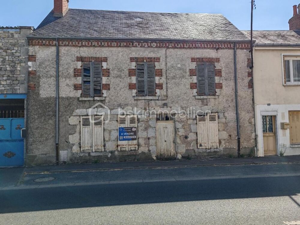 Maison de ville et grange à rénover entièrement