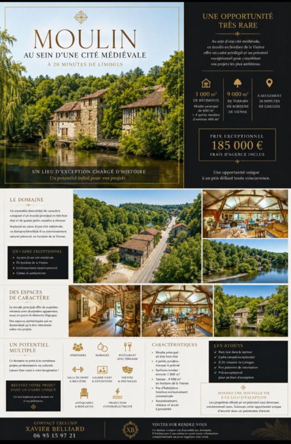 DOMAINE D'EXCEPTION AU COEUR D'UNE CITE MEDIEVALE