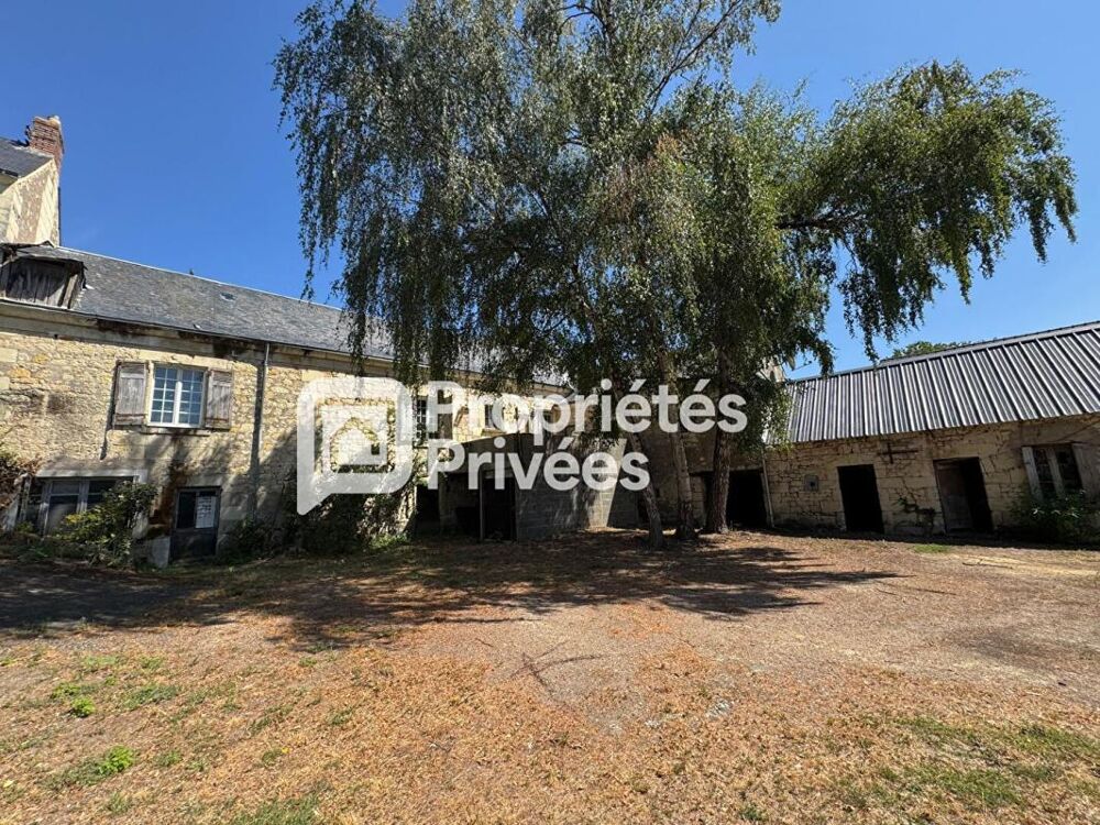 Vente Maison A VENDRE 37140 COTEAUX SUR LOIRE  Ingrandes de Touraine Maison/corps de ferme 95M² possibilité achat 10 000 M² chevaux Ingrandes de touraine