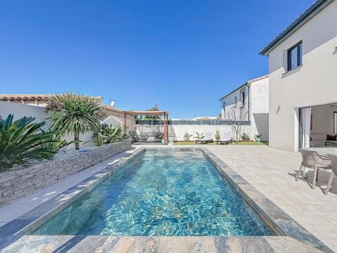   VILLA CONTEMPORAINE, 106 M² AVEC PISCINE ET GARAGE – GIGEAN Maison - 4 pièce(s) - 106 m²