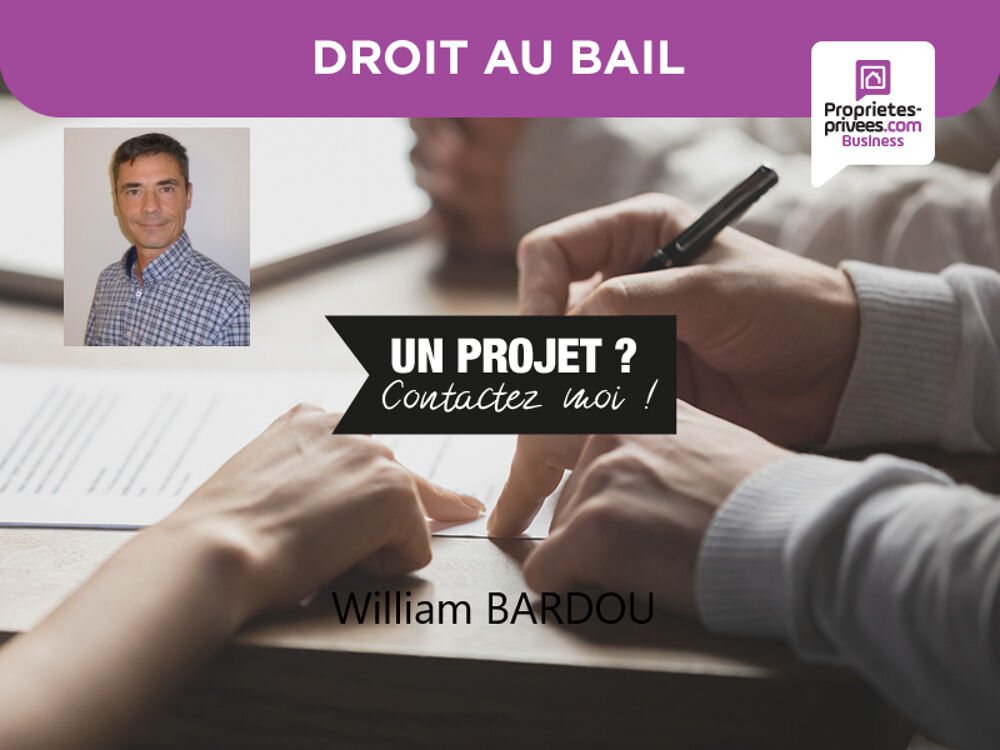   Cession de bail- ANGLE DE RUE-  local 50 m² 