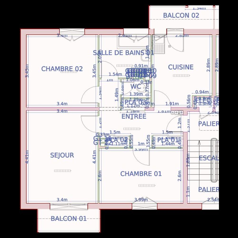 Location Appartement 13000063 - Appartement - F3 - Ensisheim (68190) Ensisheim