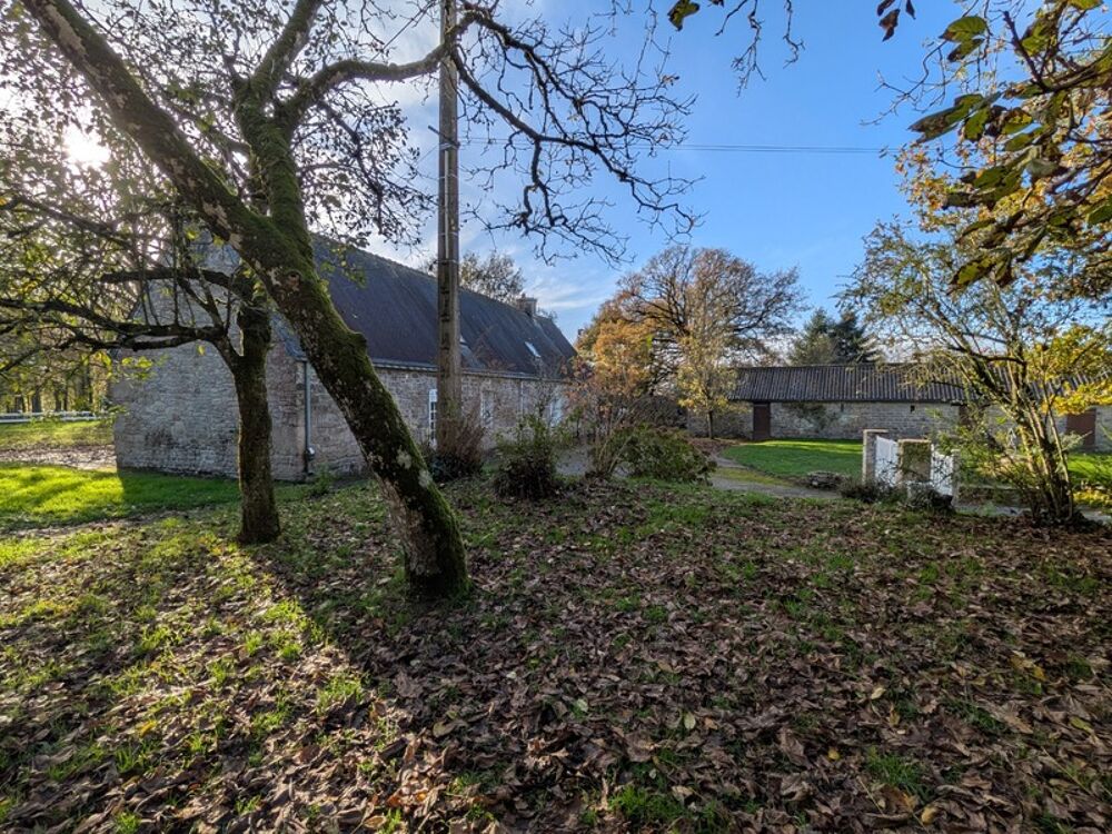 LOCMALO PROPRIÉTÉ DE 180M² ENVIRON EN CAMPAGNE AU CALME ENSEMBLE DE 2 MAISONS AVEC DOUBLE GARAGE PRÉAU ET DÉPENDANCE PUITS JARDI