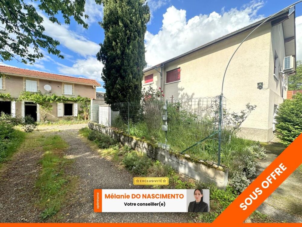 Maison 125m² 7 pièces + garage + dépendances sur parcelle de 885m² à Culhat