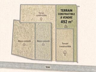  Terrain à vendre 492 m²