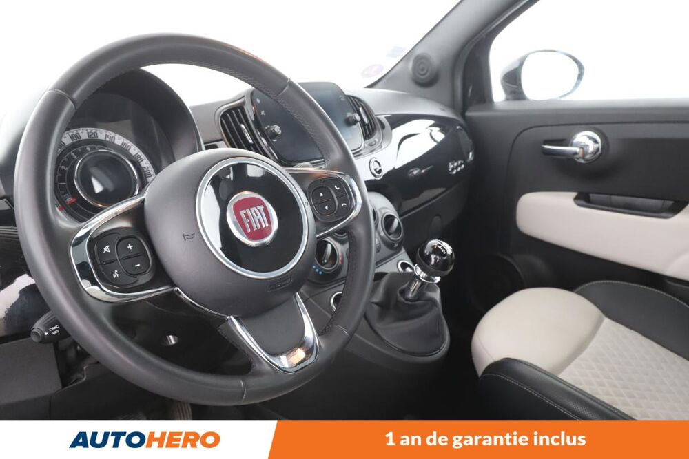 500 1.0 Hybrid BSG Dolcevita 70 ch 2021 occasion 92130 Issy-les-Moulineaux