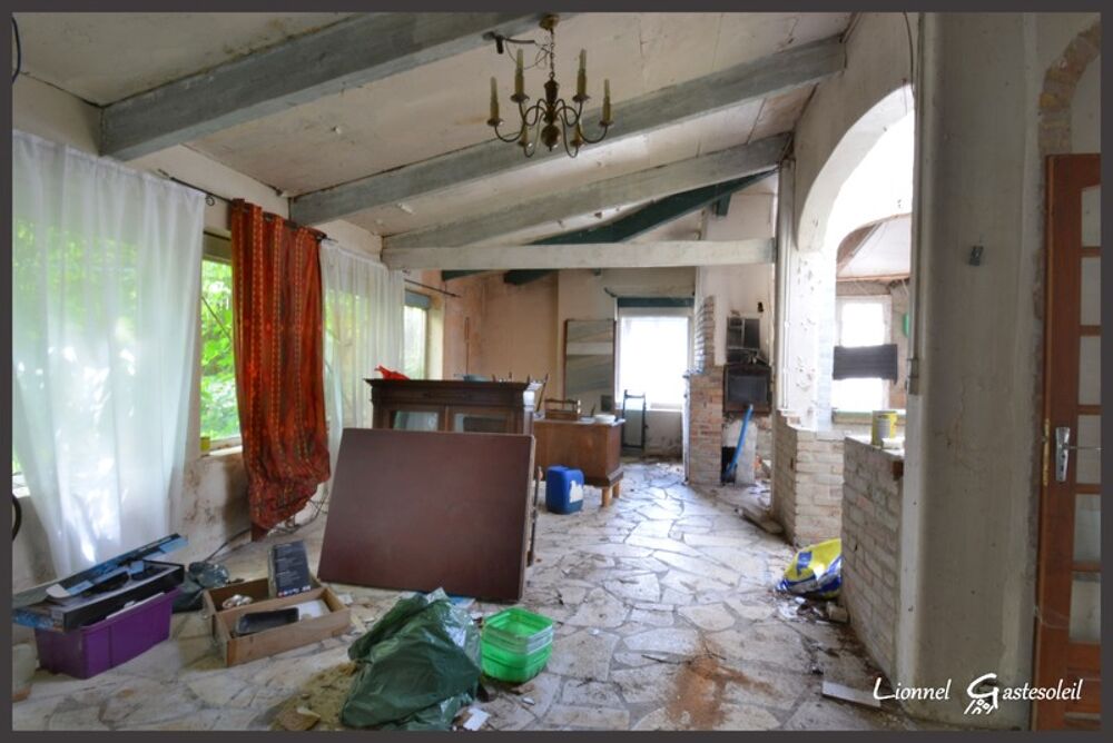 Vente Maison Ensemble deux maisons à rénovées en integralité à vendre avec terrain sur la communes  LIGUEUX (33) Ligueux