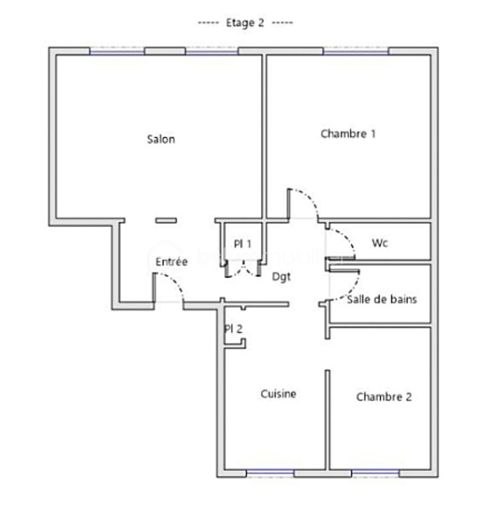 Vente Appartement APPARTEMENT 3 PIECES - DPE D - BREST TRIANGLE D'OR Brest
