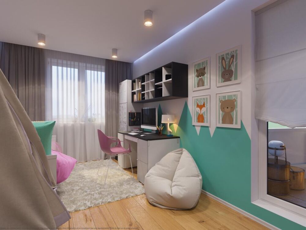 Charmant T4 lumineux proche transports avec un jolie balcon et place de parking !