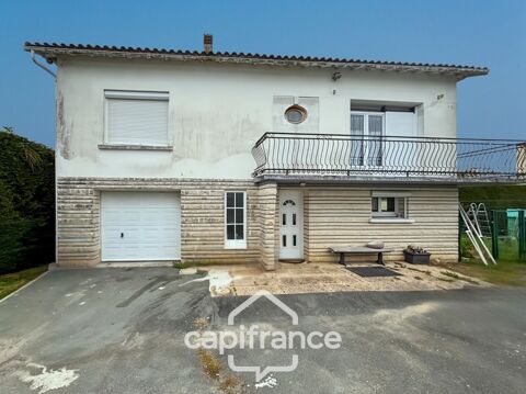   Maison de 124m� habitables � rafraichir - 5 pi�ces - 4 chambres - jardin clos - FONTCOUVERTE (17) Maison - 5 pi�ce(s) - 124 m�