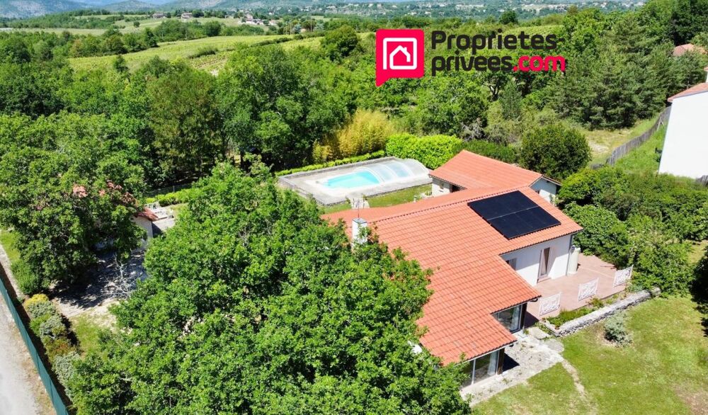Vente Maison Maison plain-pied avec piscine, dépendance et double garage à proximité directe de Cahors Trespoux rassiels