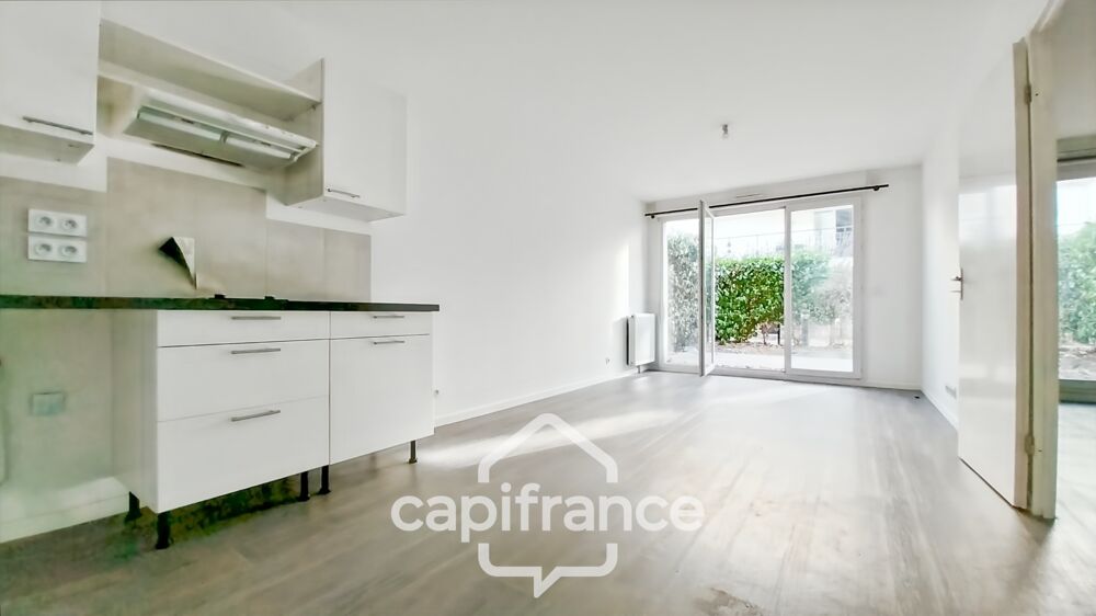 Pontault-Combault-Appartement 2 pièces-Très bon état- Résidence de 2017-Jardin-terrasse-Parking-lumineux-Bien agencé