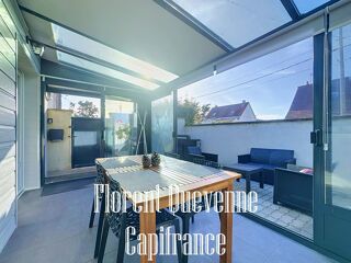 Vente Maison À 50 mètres de la plage – Maison rénovée de plain-pied avec terrasse plein sud Colleville montgomery