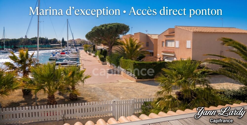 ? RARE & PRIVILÉGIÉ : VÉRITABLE MARINA AVEC ANNEAU DAMARRAGE PRIVATIF AU PIED DU BIEN  PROCHE CENTRE-PORT ?