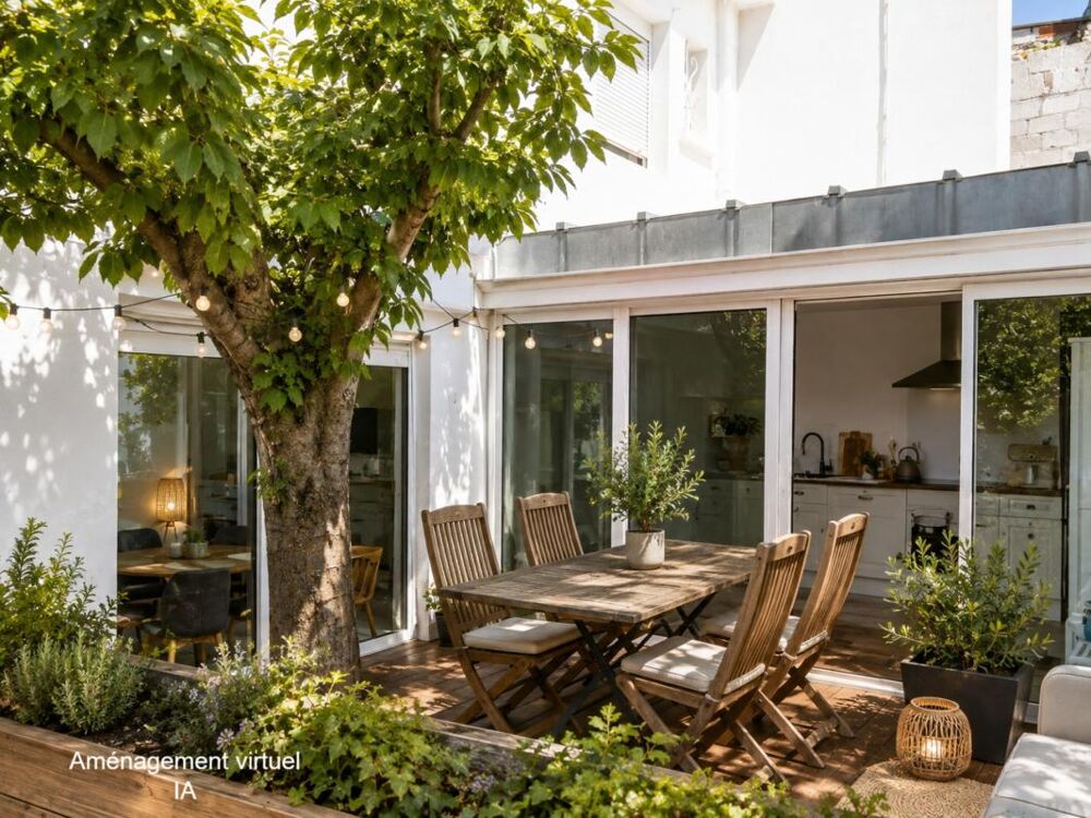 Bordeaux  Maison lumineuse avec terrasse au calme