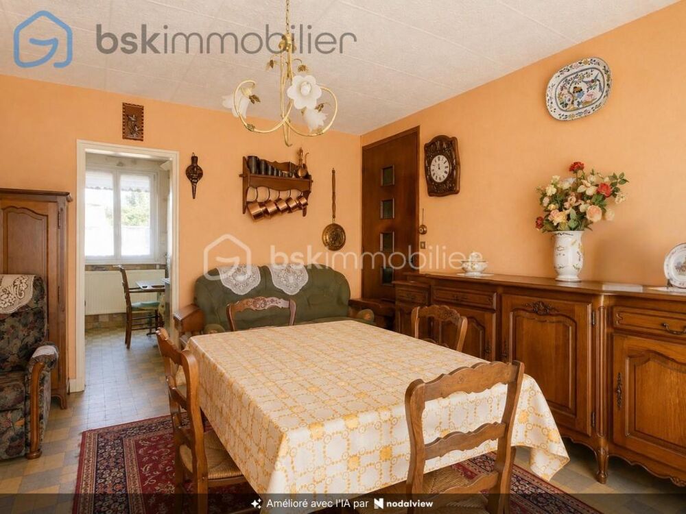 Maison de plain-pied 65 m² 3 chambres Terrain 550 m²