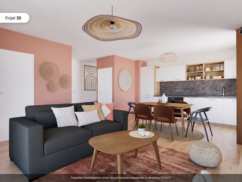 Vente Appartement T4 Duplex neuf avec jardin, terrasse, garage et parking – Livraison 1er trimestre 2027 Chieulles