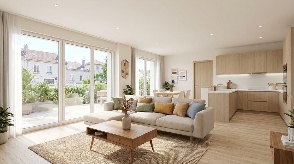 - GRAND T5 en DERNIER ETAGE avec TERRASSES, GARAGE, PROCHE TRANSPORTS -