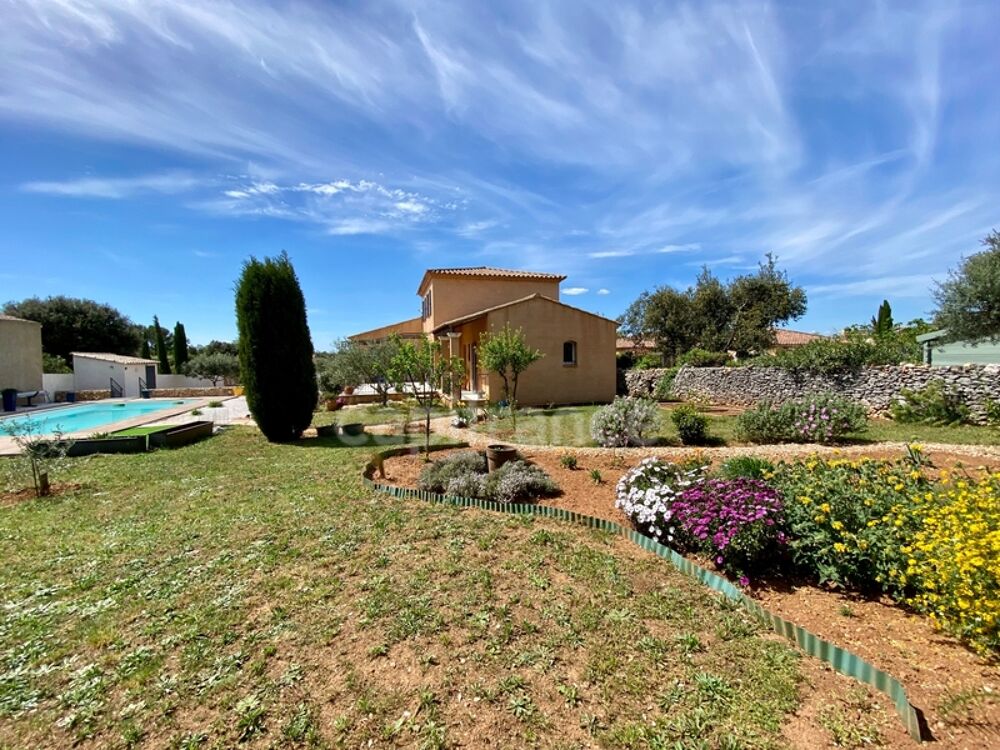 Vente Villa Maison à vendre 5 minutes d'Uzès : Villa lumineuse T5 116 m2 avec piscine, garage, terrain 1200m2 Uzes