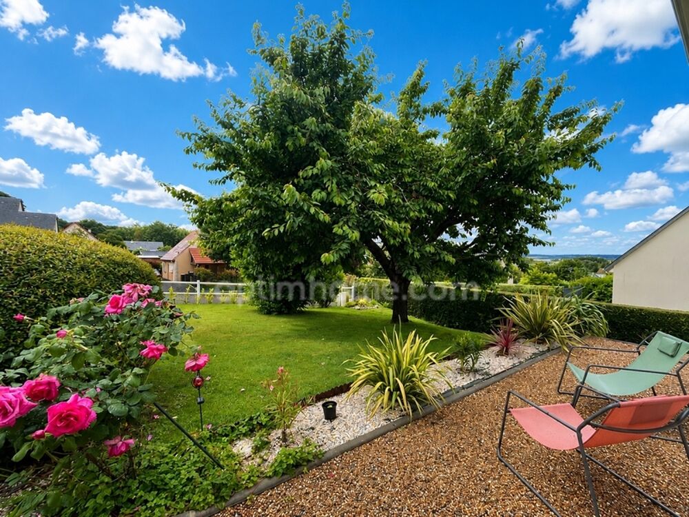 Maison à vendre proche Honfleur  115 m²  3 chambres  Terrain 757 m²  Vue Pont de Normandie - Terrasses - Garage - Carport -