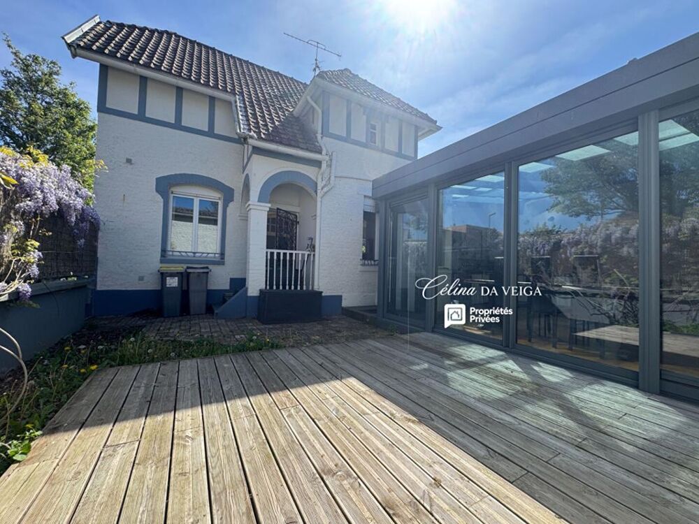 Maison individuelle à Lille, 4 chambres, 2 salle de bains , jardin + Garage secteur Eurasanté