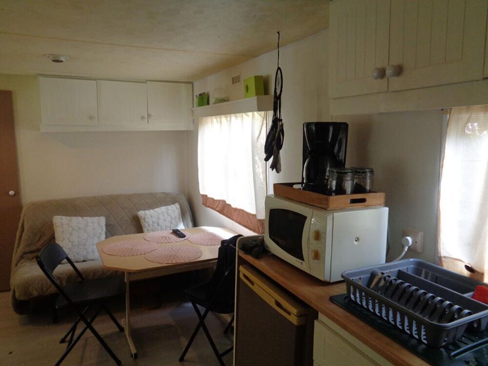 Vente Maison Beauzac(43), mobil home de 26 m2 habitables, 2 chambres sur 122 m2 de terrain Beauzac