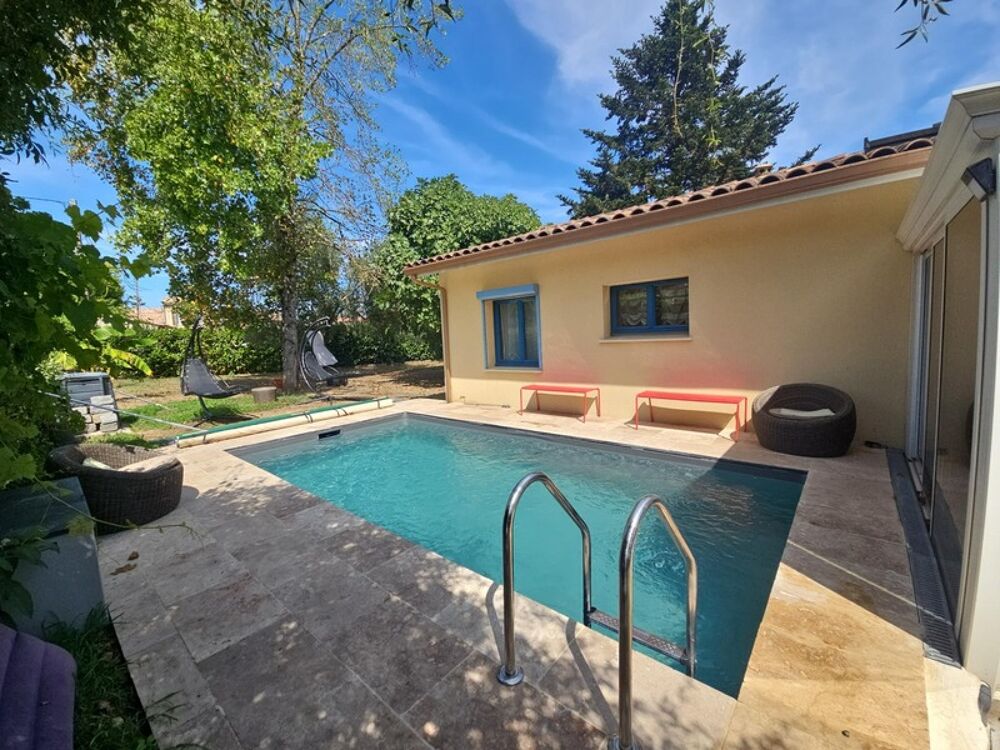 Vente Villa Villa de 193m² avec maison, studio et appartement, piscine, jardin Saint andre de cubzac
