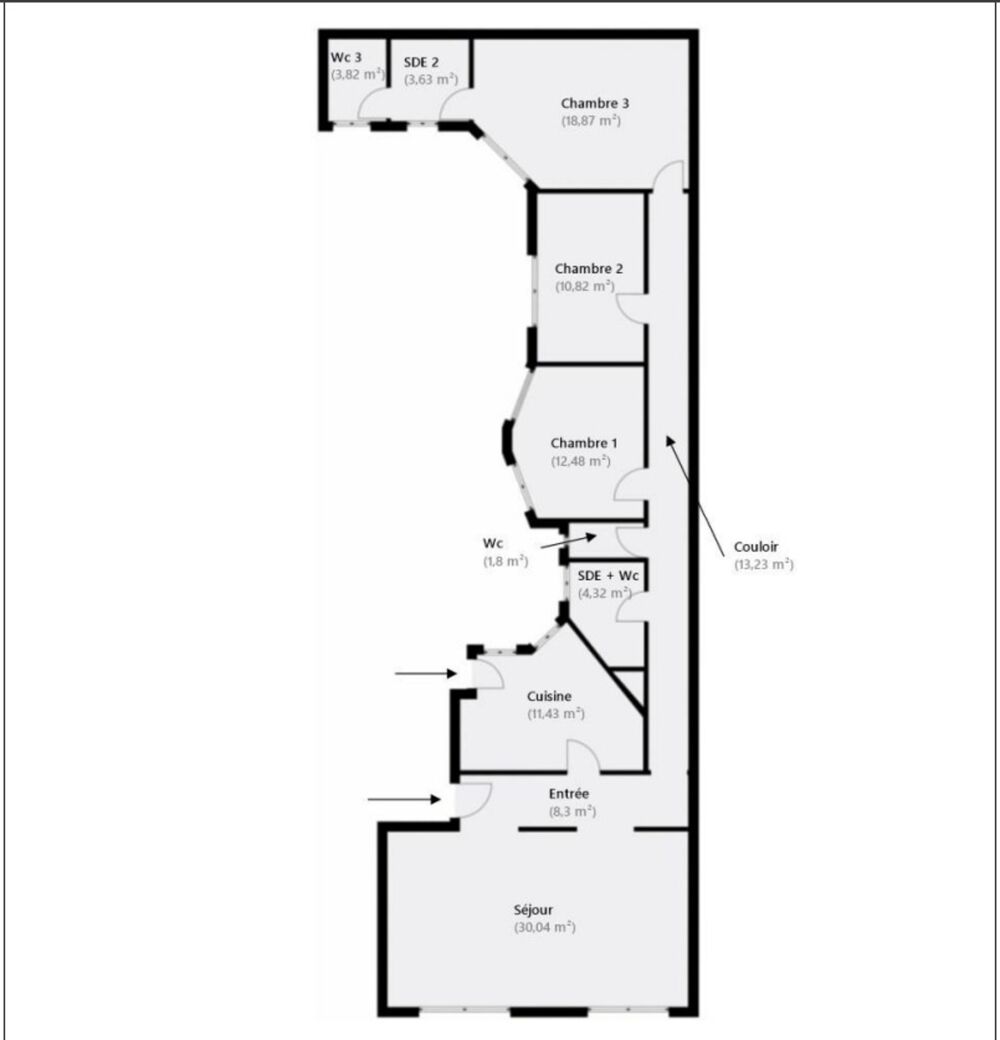 Vente Appartement Paris 16ème Auteuil, Appartement 6 pièces au pied des commodités Paris 16