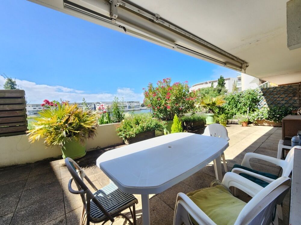 Vente Appartement LA ROCHELLE – LES MINIMES – APPARTEMENT T2 AVEC TERRASSE 48m² PLEIN SUD VUE LAC ET PARKING SÉCURISÉ La rochelle