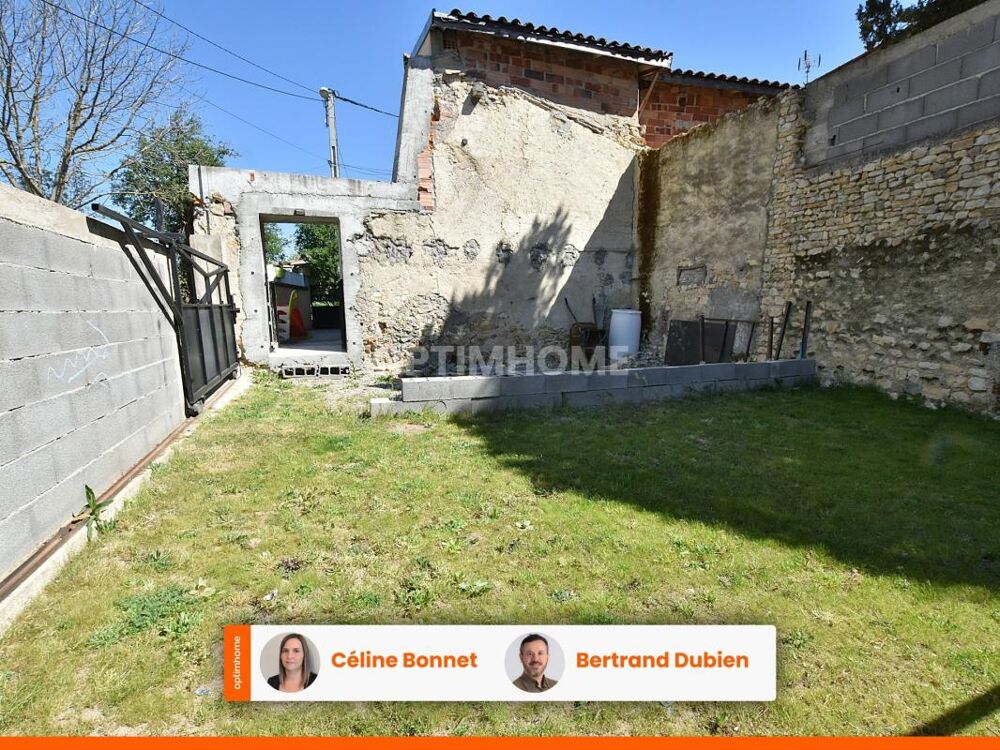 Maison 135m2 : 4 chambres + garage + jardin