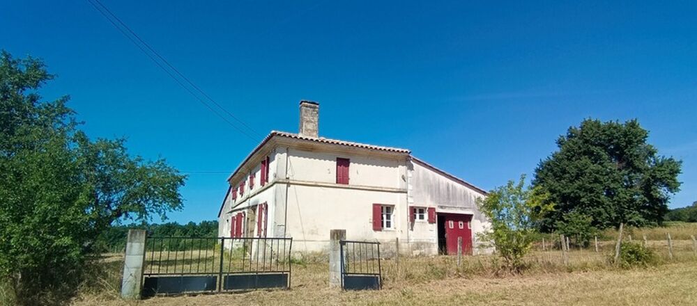 Maison à vendre 4 pièces + grange SAINT CHRISTOPHE DE DOUBLE (33)