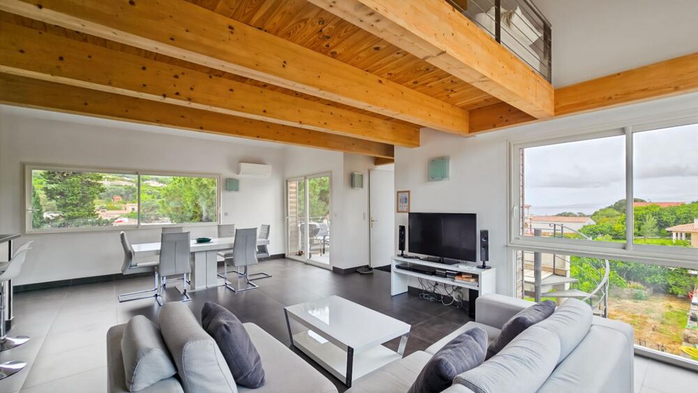 Vente Appartement PROPRIANO, appartement de standing de type 4 de 112 m2 terrasse vue mer 2 places de parking Propriano