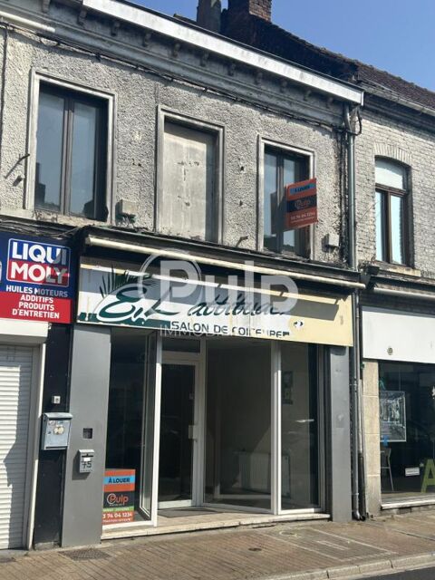 À Louer - Local Commercial avec Logement et Cour à Carvin - 170 m² au total 1250 62220 Carvin