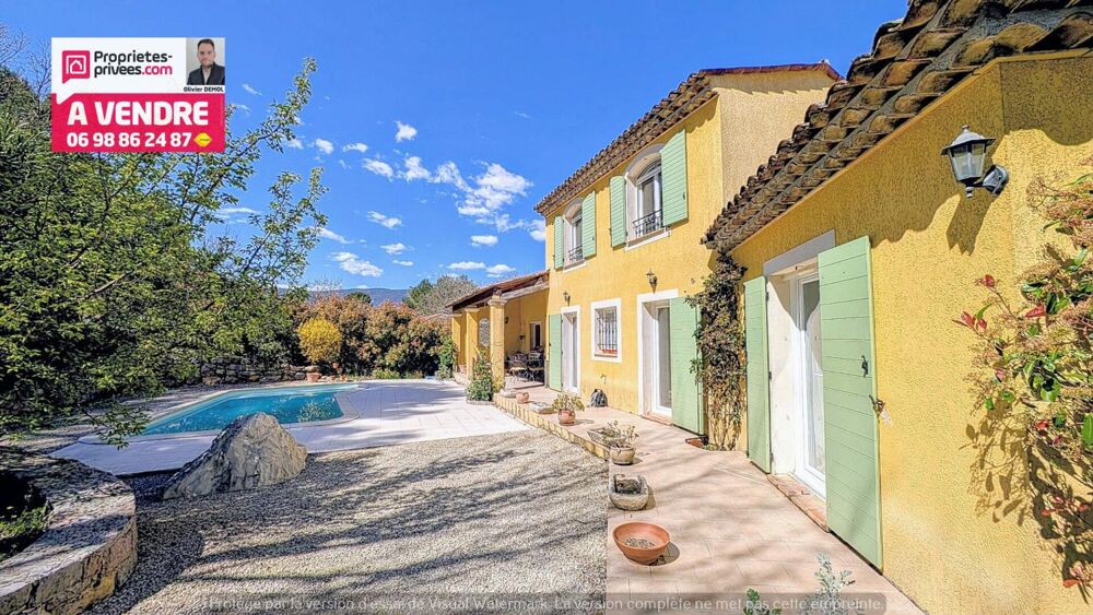 Vente Maison BELLE VILLA RECENTE de 215 m² Hab; 160 m² + 2 PIECES 50 m². CALME ET RESIDENTIEL Fayence