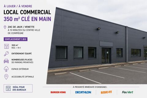 SECTEUR JAUX (60) - BUREAUX / LOCAL PROFESSIONNEL  VENTE 579000 60200 Compiegne