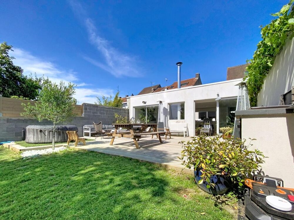 Vente Maison LINSELLES CENTRE – Maison de caractère de 158 m² avec studio indépendant, jardin de 450 m² SO et fort potentiel Linselles